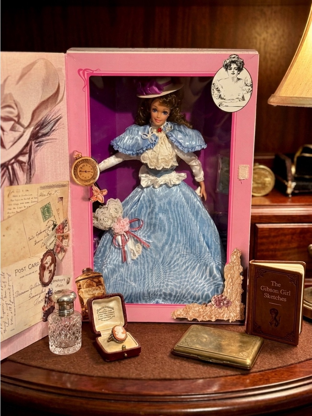 🌸 NIB Barbie Doll - The Great Era’s Collection Gibson Girl Barbie, Brunette